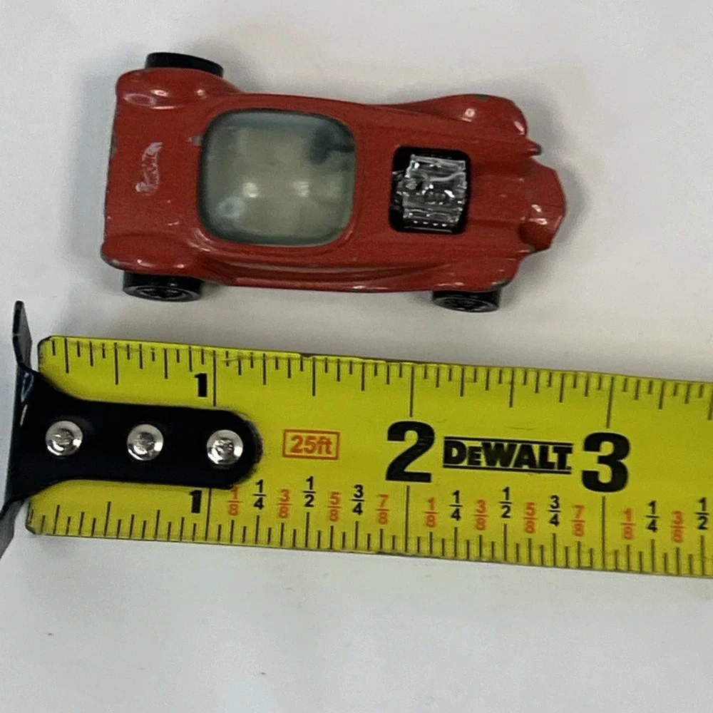 Vintage Hot Wheels Red Line 1967 Beatnik Bandit Red Car Read